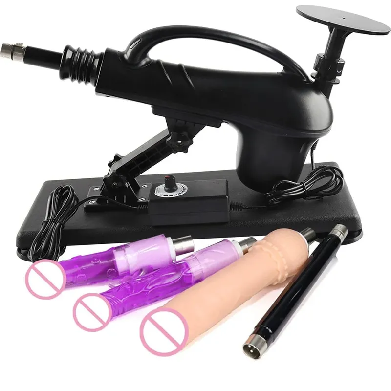 A2SS-Portable Automatic Masturbation Machine for Women with Big Dildo Men's Sex Toy Pumping Gun for Couples — image 20