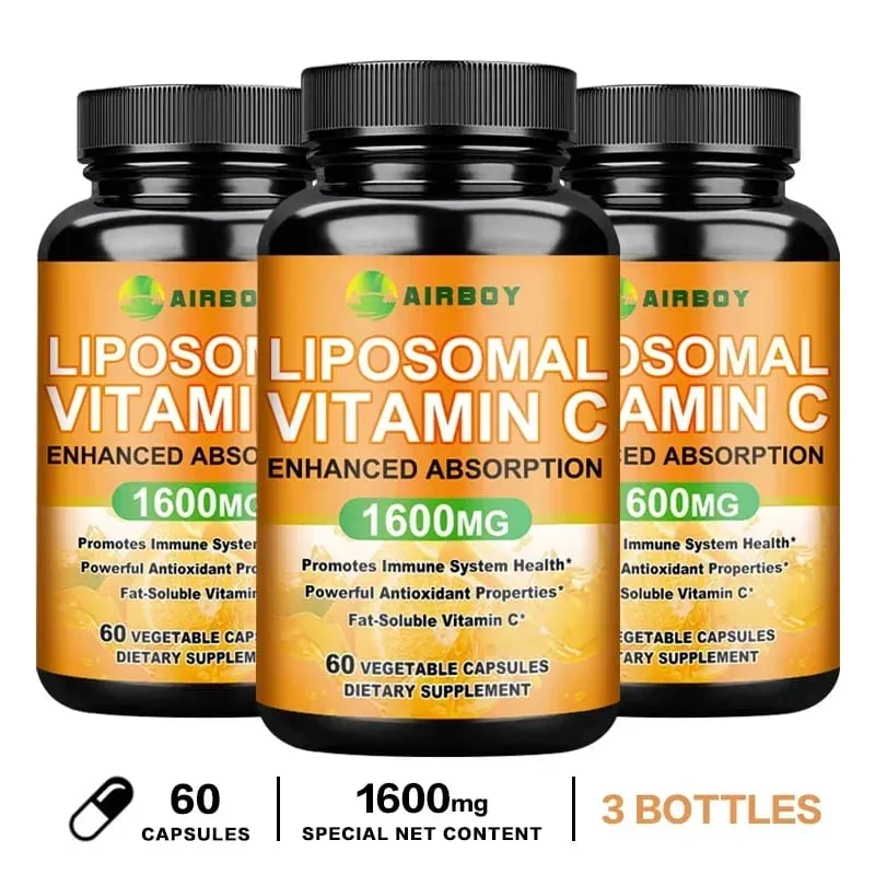 Liposomal Vitamin C 1600mg - Promotes Collagen Production Immune Support Powerful Antioxidant — image 10