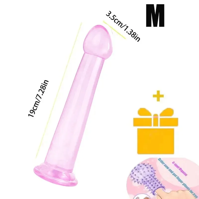 Transparent Realistic Dildo Strong Suction Cup No Vibrator Women Masturbator Anal Realistic Dick Sex Toys For Women Sex Shop 18 — image 10