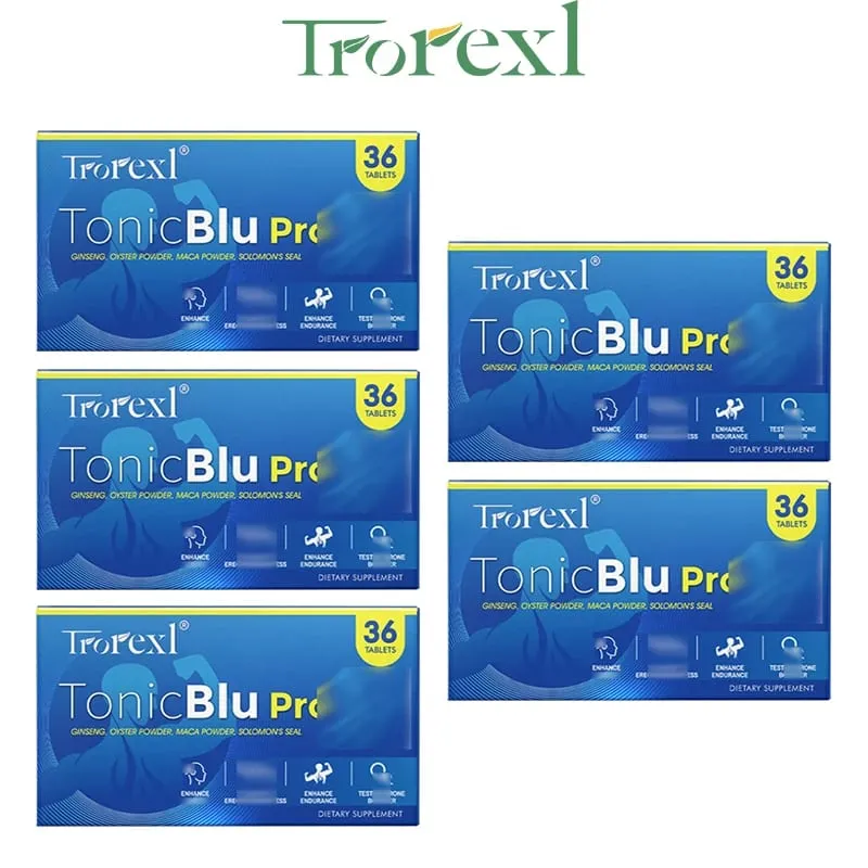 36-360 Comprimidos Azuis Comprimidos Produto de Saúde Men Power Fórmula Clinicamente Comprovada