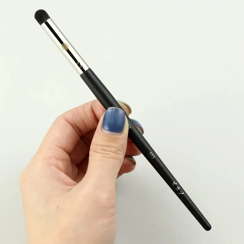 1pc Wisch Make-Up Pinsel Flache Eye Liner Make-Up Pinsel Detail Präzision Concealer Pulver kontur highlight künstler kosmetische werkzeuge — image 20