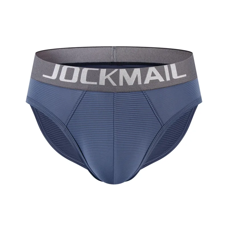 Mga Panloob na Panlalaki Maikling Sexy Low-rise Striped Bikini Athletic Supporters Underpants Sleepwear Nylon Quick Dry Breathable — image 14