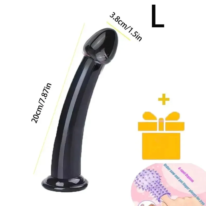 Transparent Realistic Dildo Strong Suction Cup No Vibrator Women Masturbator Anal Realistic Dick Sex Toys For Women Sex Shop 18 — image 16