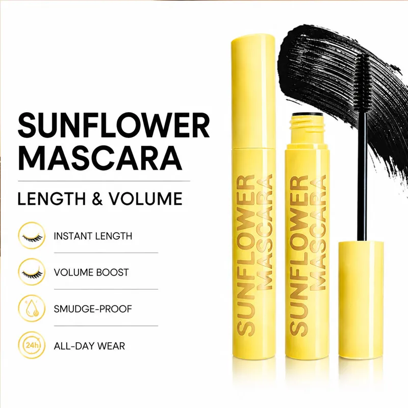 Mascara Lengthening Thick Curling Waterproof Long Lasting Eye Makeup Tool — image 6