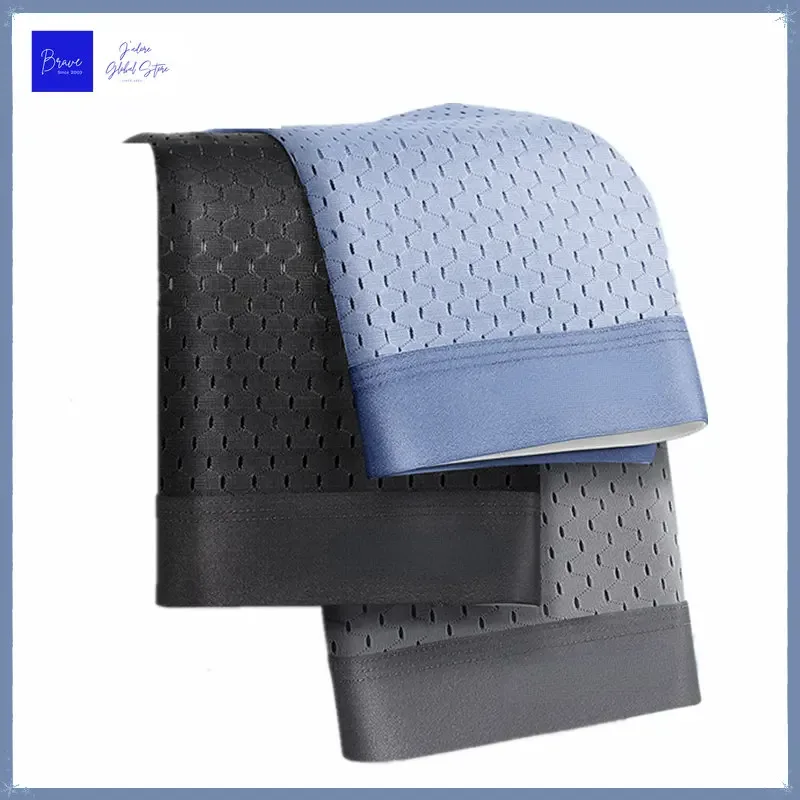 Seluar Dalam Boxer Ais Sutera Mesh Clearance Seluar Dalam Gaya Rawak Seluar Dalam Sukan Bernafas Cepat Kering Boxershorts Seluar Dalam Lelaki