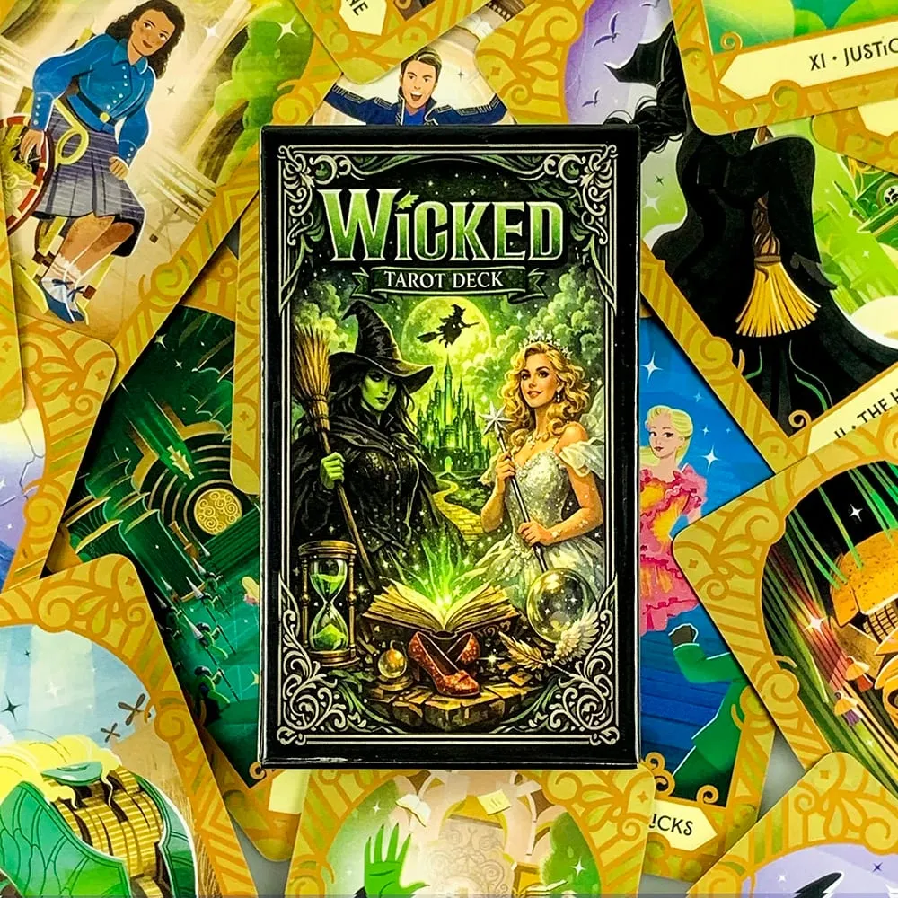 Bagong Wicked Tarot Deck 78-card Tradition Tarot Cards English Version Divination Board Game Halloween at Christmas Games — image 3