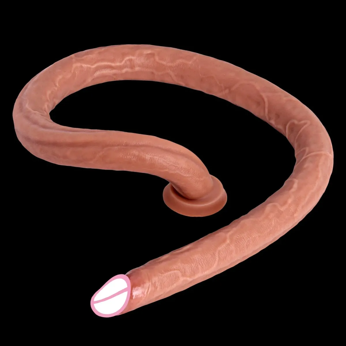 Realistic Dildo Super Soft Silicone Long Penis Women Sex Toy G-Spot Masturbation Vaginal Anal Satiety Plug Double Dildos Lesbian — image 1