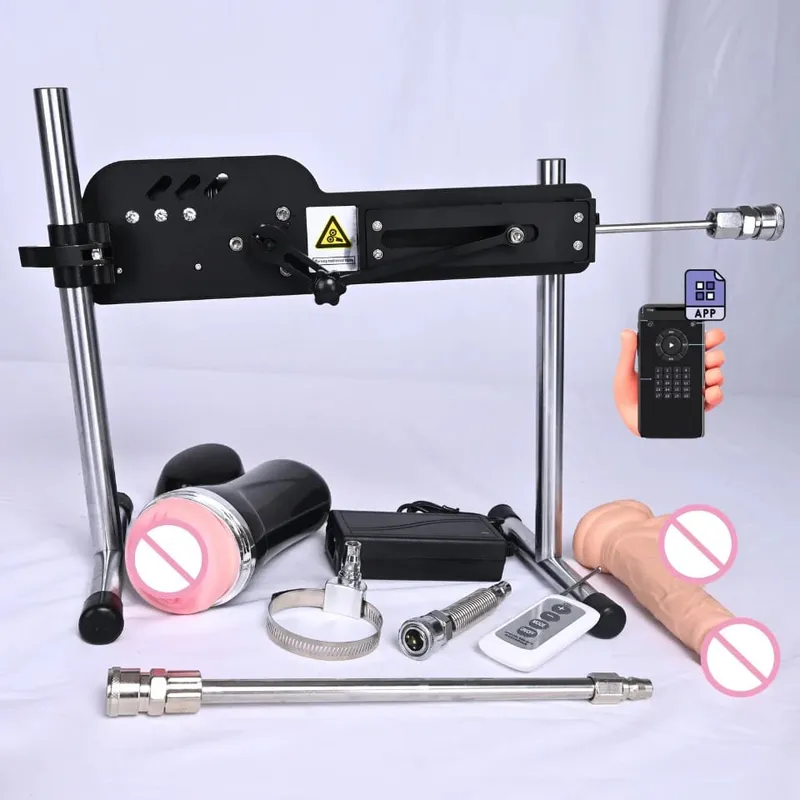Rough Beast A5/A6 70W Sex Machine with APP Control Automatic Masturbation Dildo for Couples Women Men Adult Erotic Toys Sextoy