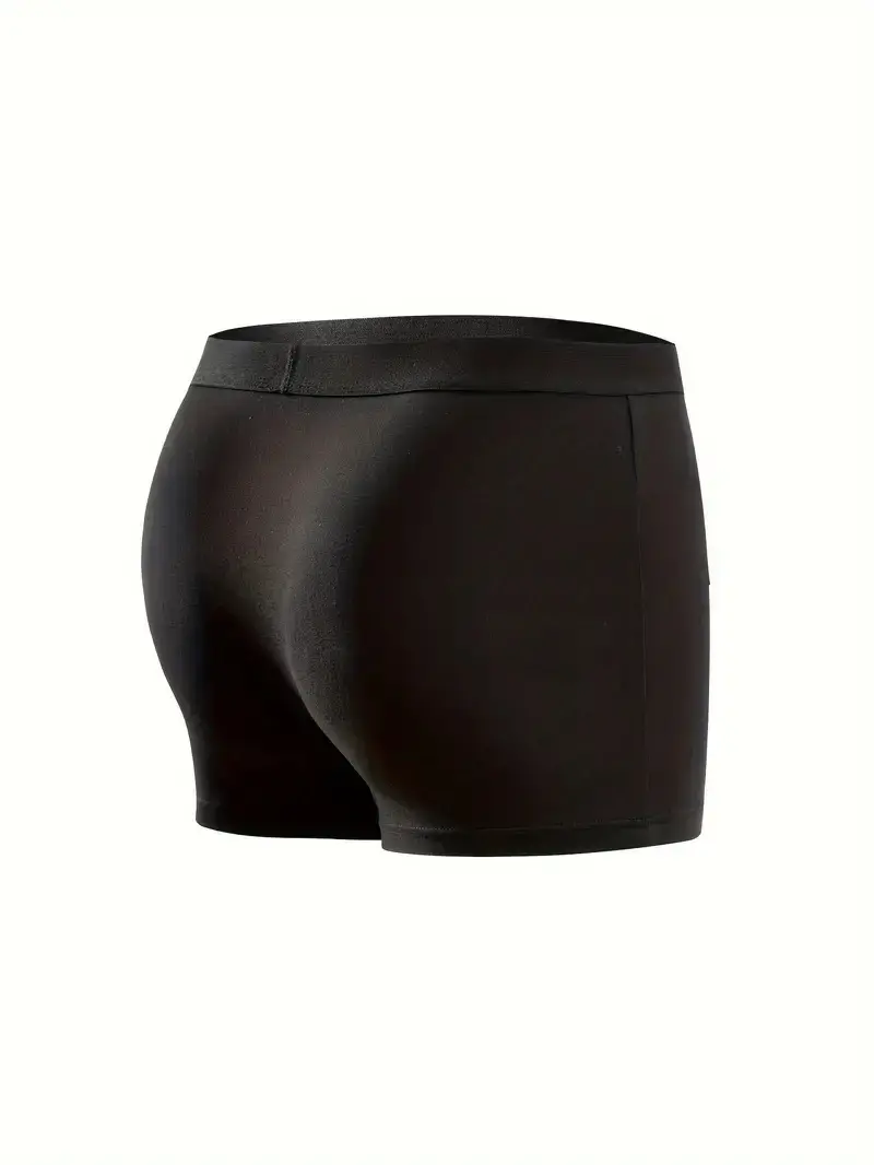 10PCS Men Underwear Black Color Men Underpant High Stretch Boxer Shorts Sexy Men Panties Breathable Men Briefs Plus Size L-4XL — image 2