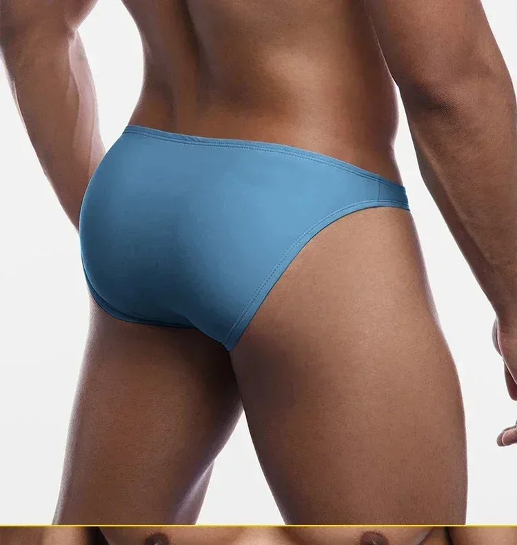 Men Modal Low‑Rise Briefs Sexy Solid Color Simple Triangle Underwear Sports Breathable Comfortable Male Panties — image 23
