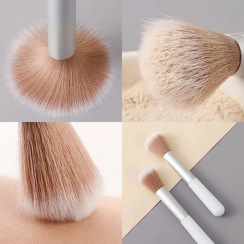 1Pcs Round Handle Multifunctional Makeup Brushes Girl Professional Powder Foundation Blush Brush Cosmetic Accessories — image 4