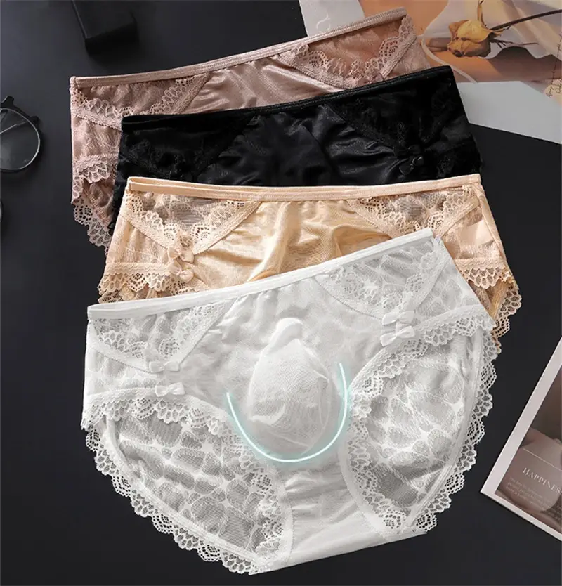 Men's underwear Ice silk tangas japonesa adults 18 plus calzoncillos hombre lace ropa interior hombre 3D convex cuecas masculina