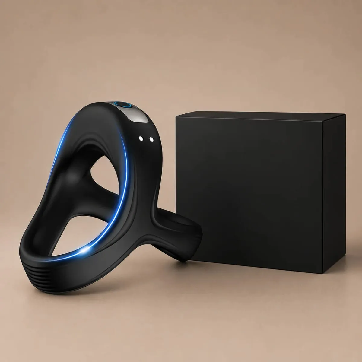 Cock Penis Ring Vibrator Vibrating Stimulator Massager Lasting Ejaculation Delay Cock Rings for Men Couple Ring Adults Sex Toy — image 6