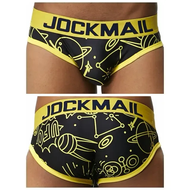 Diversão divertida sexy roupa interior masculina impressão cuecas de seda gelo cueca gay masculino calcinha deslizamento 21 padrão design shorts — image 53