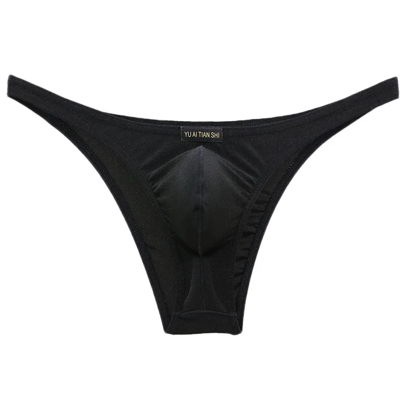 Sexy Underwear Men's Briefs Low Waist Nylon Jockstrap Mini Briefs Bikini Shorts Jockstrap Cueca Underpants Jockmail — image 16
