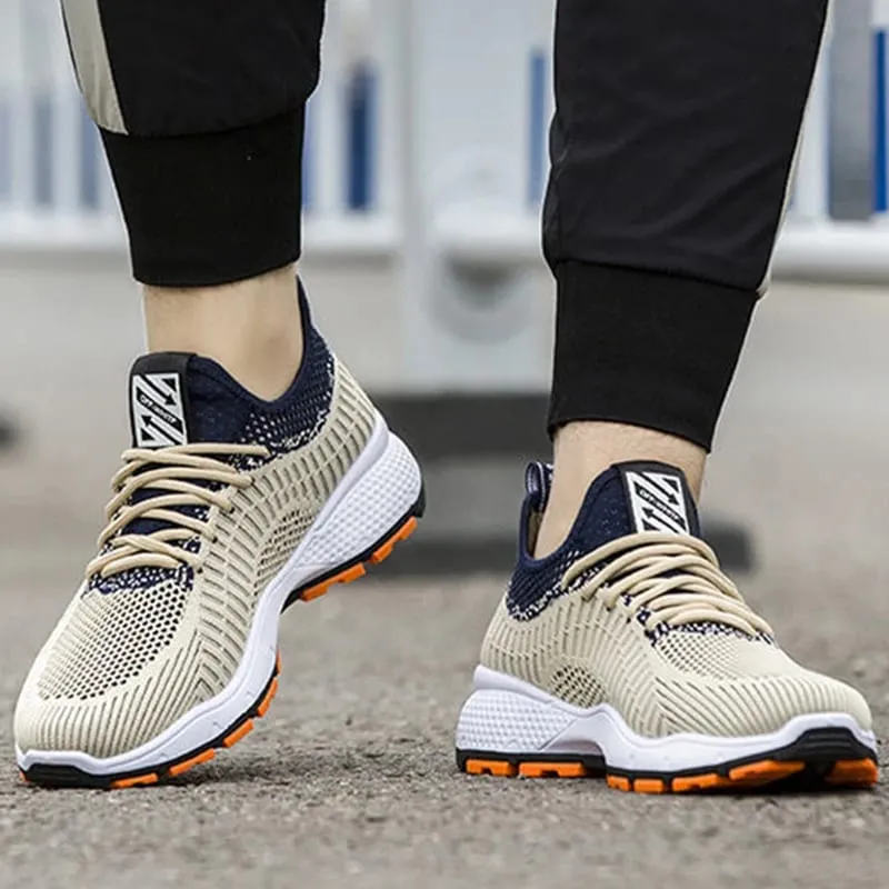 Men's sneakers spring summer new mesh non-slip comfort casual breathable racing outdoor running shoes students speed sports shoe — image 6