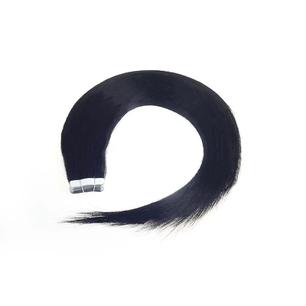 Aromas Hair Tape In Hair Extensions Human Hair 4x1cm Skin Weft Remy Tape Ins 20pcs 40pcs 14-22 inch For Thin Hair — image 2