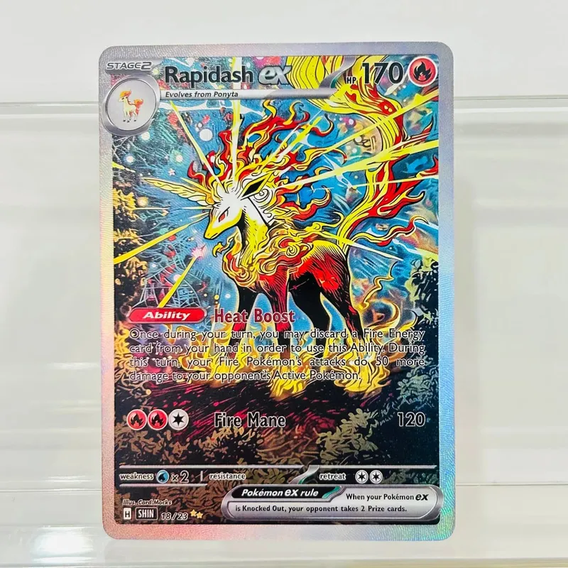 10Pcs (Charizard Mewtwo Gengar Vaporeon) DIY Holographic Texture Cards Perfect Condition Premium Anime Collection Card — image 5