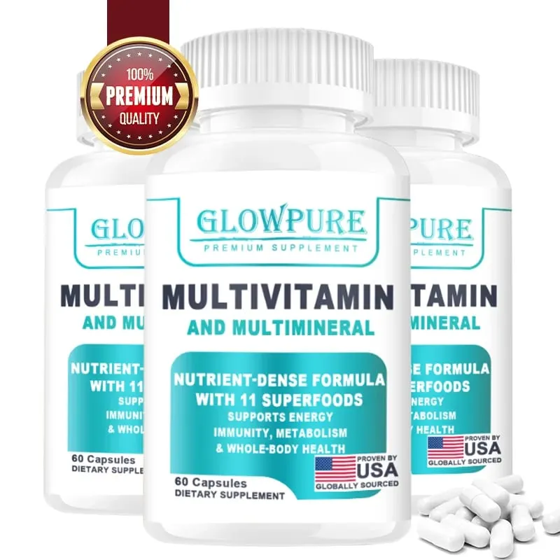 Organic Multivitamin para sa Babae - Buong Pagkain na may B-Complex Vitamin C D3 at K2 para sa Immunity Stress Balat ng Buhok at Kuko — image 2