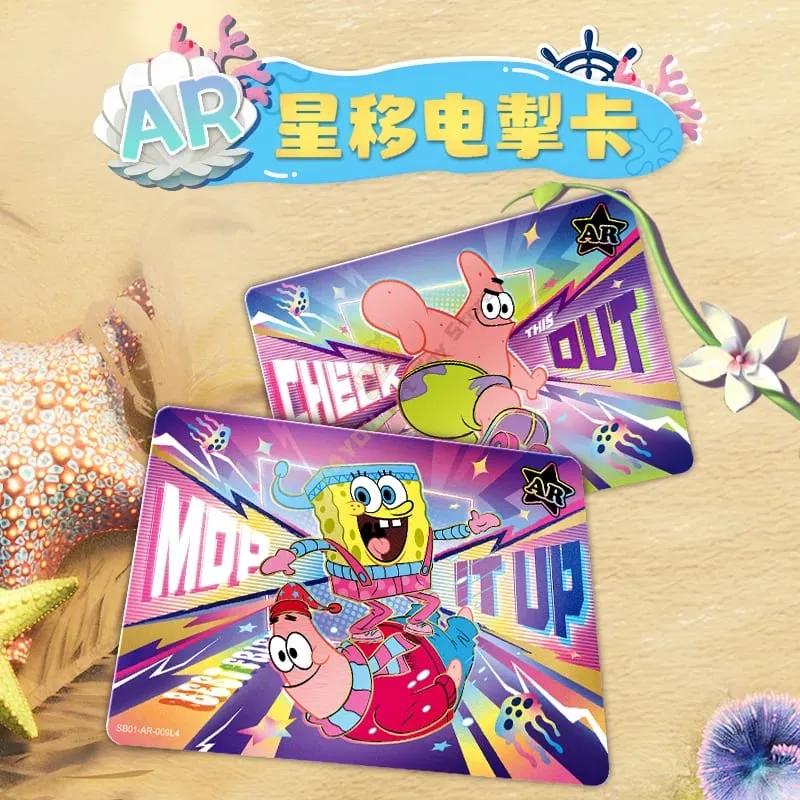 SpongeBob SquarePants Series Card Patrick Star Happy Hour Collection Card Animation Peripheral Holiday Gift — image 3