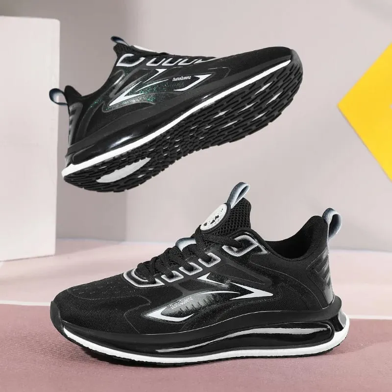 Outdoor Sneakers Couple Breathable Anti Slip Cushioning Road Running Shoes Men Jogging Sport Shoes Lightweight Mens Casual Shoes — image 5