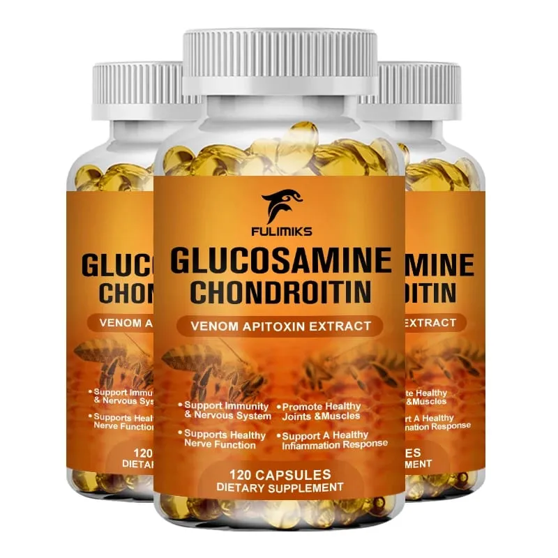 Bee Venom Joint Supplement with Glucosamine Chondroitin & Turmeric Supports Joint Comfort & Bone Health for Adults — image 10