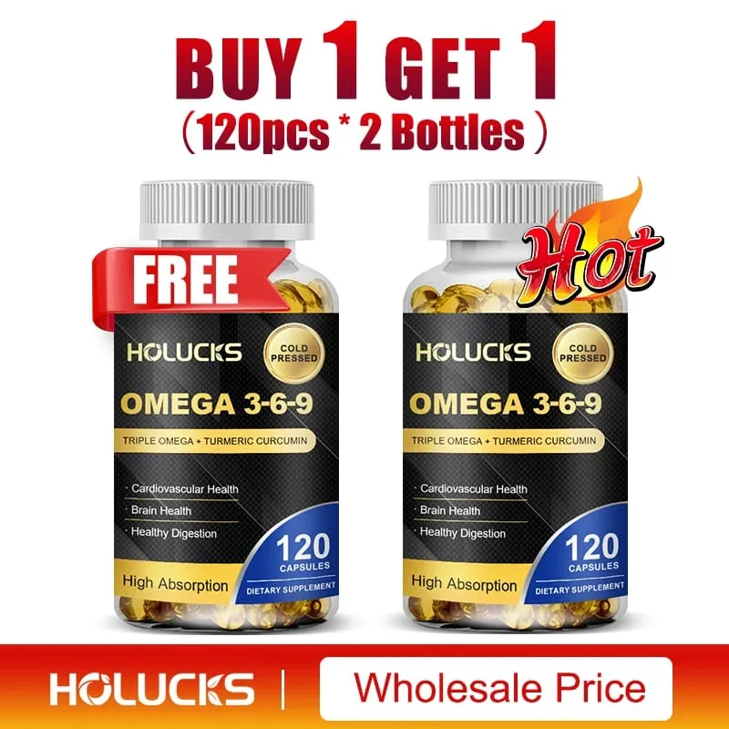 Omega 3-6-9 Fish Oil Capsules for Heart Brain Health & Healthy Digestion Cognitive Function Immune Support — image 10