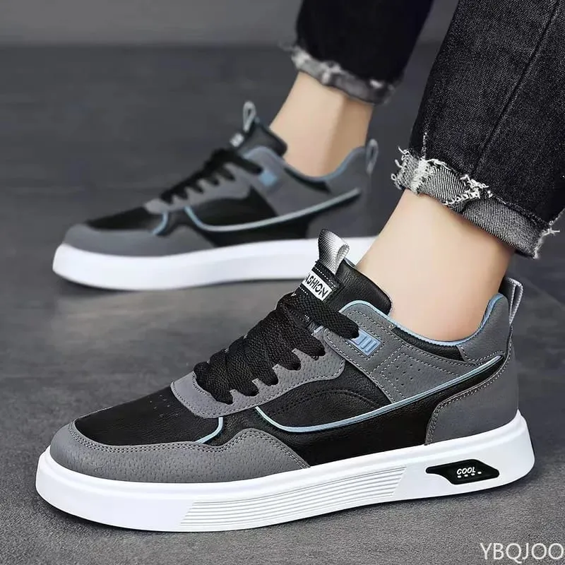 Fashionable versatile new spring autumn board shoes men casual minimalist comfortable sporty breathable men's shoes — image 5