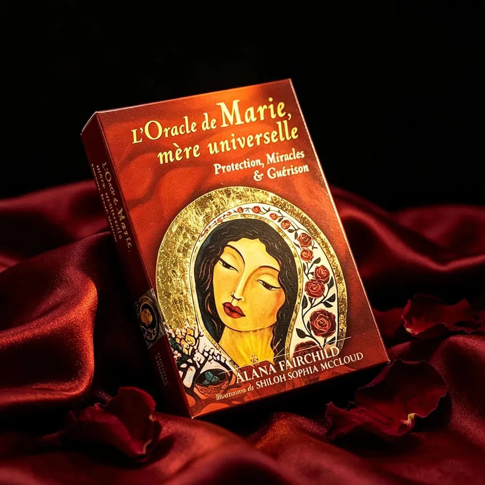L'Oracle De Marie Mère Universelle Oracle Cards 44 Card Divine Mother Guidance Deck Spiritual Meditation Divination Board Games — image 4