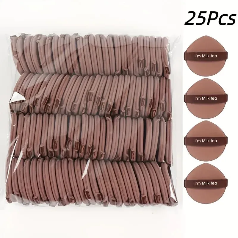 25 Wet-and-Dry Makeup Sponges Suitable for Foundation Concealer and Loose Powder; and Professional Makeup Application — image 8