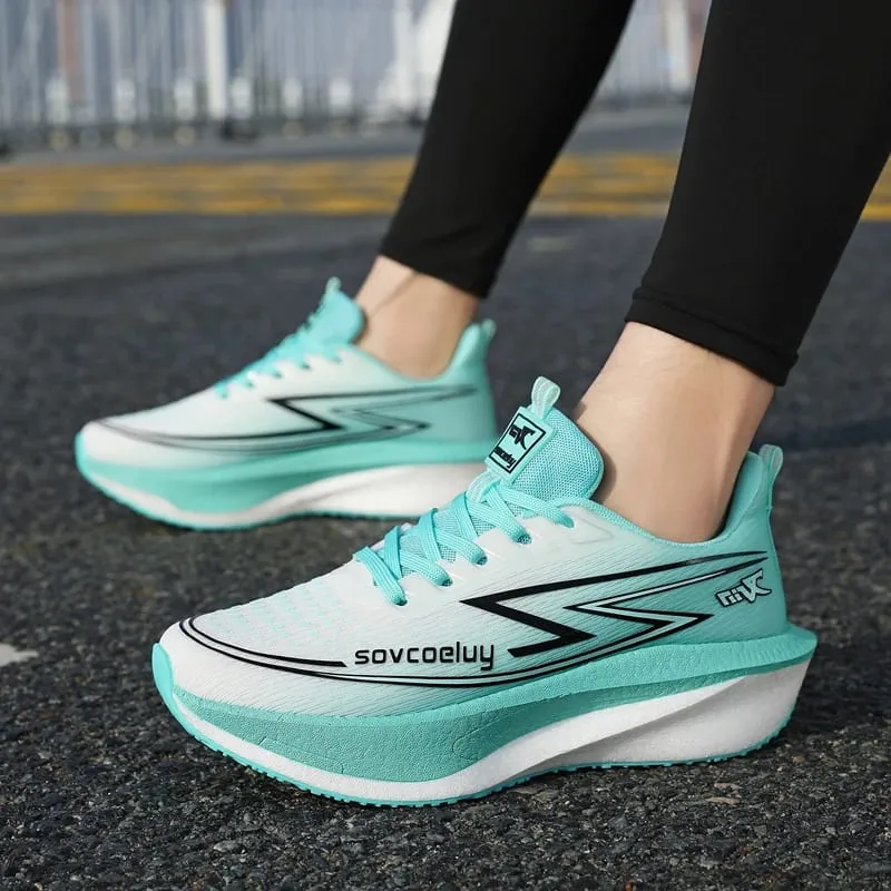 Running Shoes Men's Sneakers Marathon Trend Walking Speciality Carbon Board Sports Male Athletic Nonskid Lightweight For Women — image 4