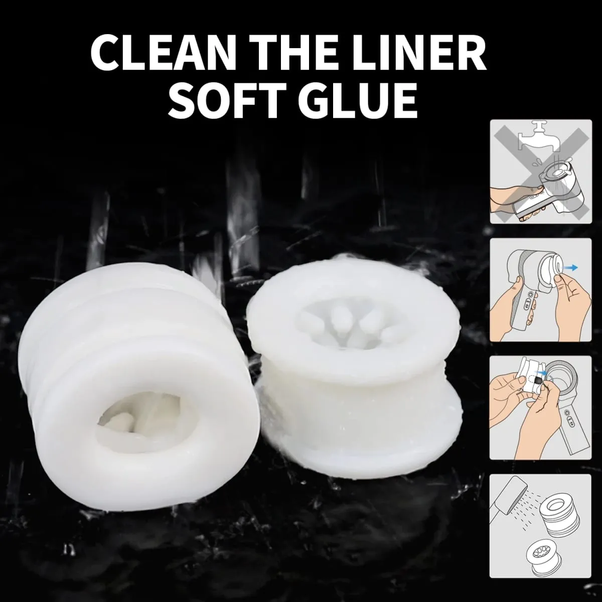 Automatic Male Masturbators Cup with 5*5*7 Thrusting Rotating Vibrating Quiet Hands Free Pocket Pussy Stroker 3D Sex Toys for Me — image 5