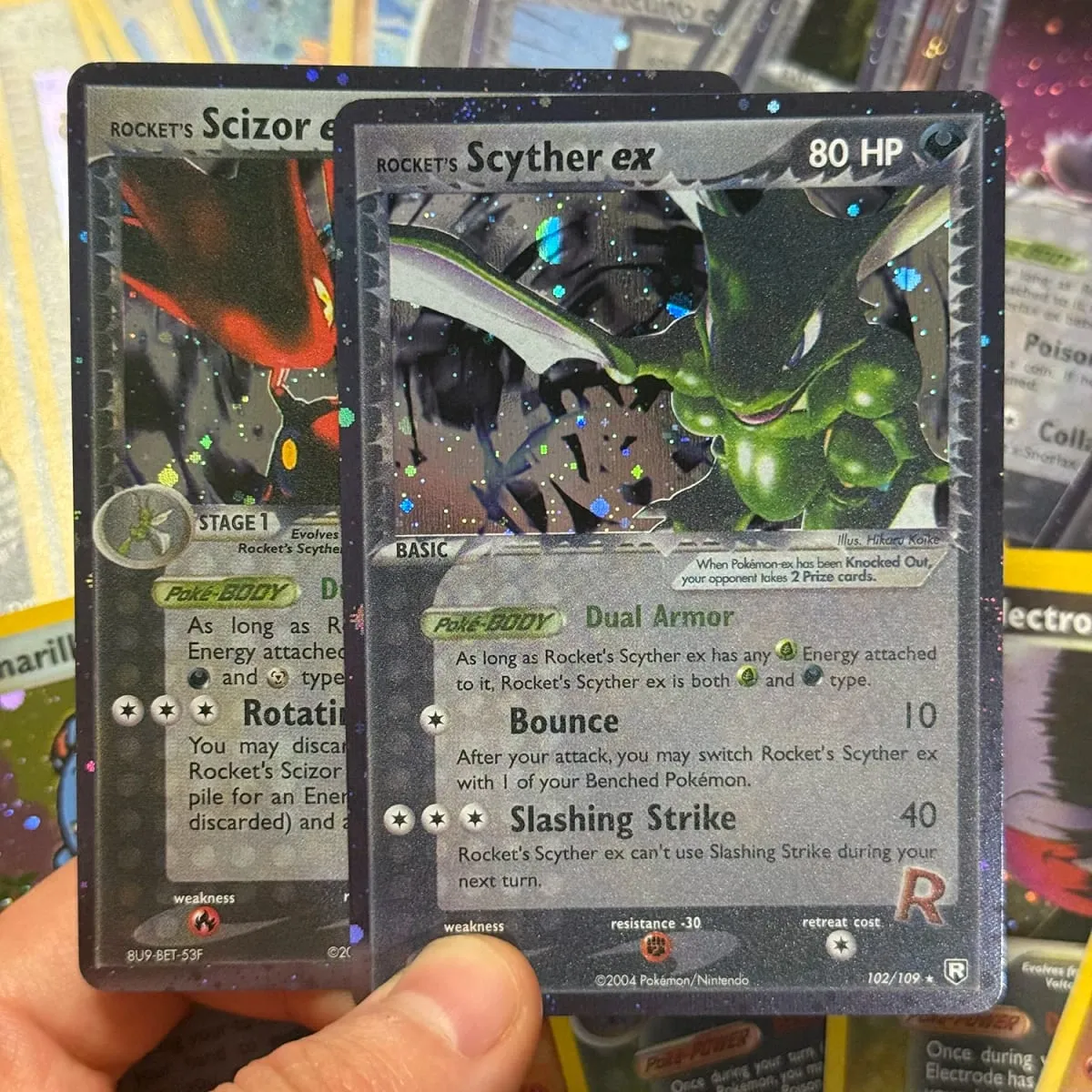 Proxy Cards Team Rocket Returns (TR) Rocket’s Moltres Rocket’s Sneasel Treecko Star Dark Ampharos Azumarill Mudkip Star — image 3
