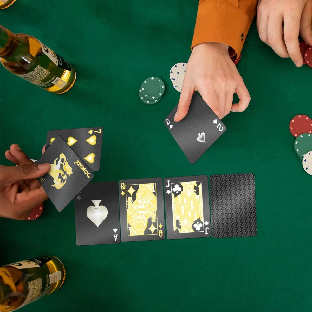 Waterproof Plastic Playing Cards - Creative Color Poker Deck Professional Magic Card Game for Party Board Game Collection — image 6