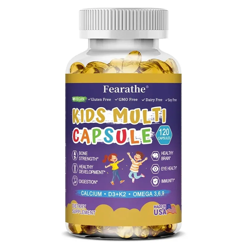 Kids Complete Nutrition Gummies na may Vitamin D3 Zinc at Iodine para sa Immune Support at Growth Support 60 Gummies — image 9