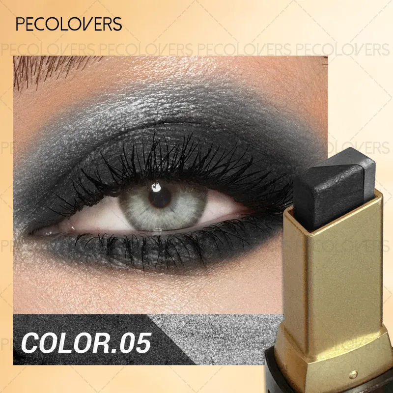 1PC Two-color Eyeshadow Stick Eye Highlighter Lazy Eyeshadow One Touch To Set High Color Development Eye Cosmetics — image 9