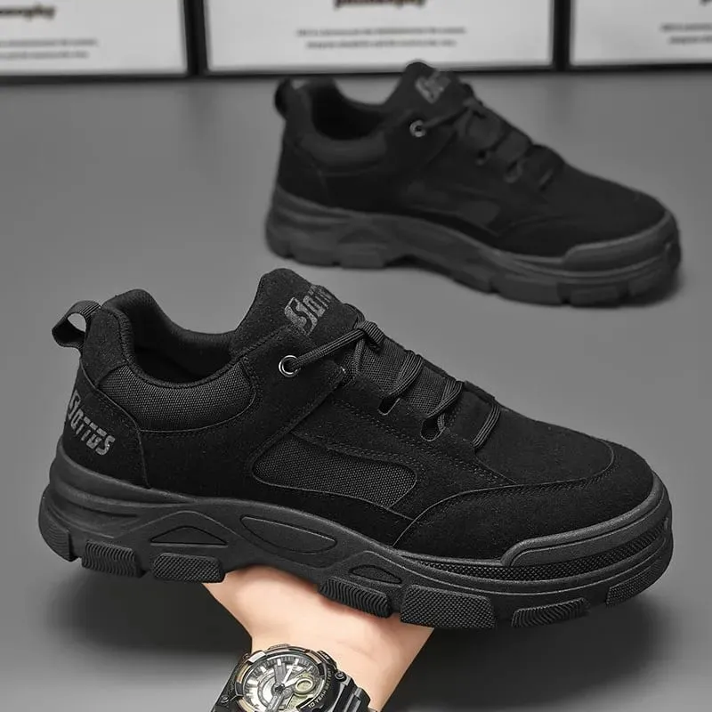2026 Men's Works Casual Shoes Autumn Winter Breathable Anti-slip Wear Resistant Sneakers Outdoor Men Hiking Sports Shoes Zapatos — image 2
