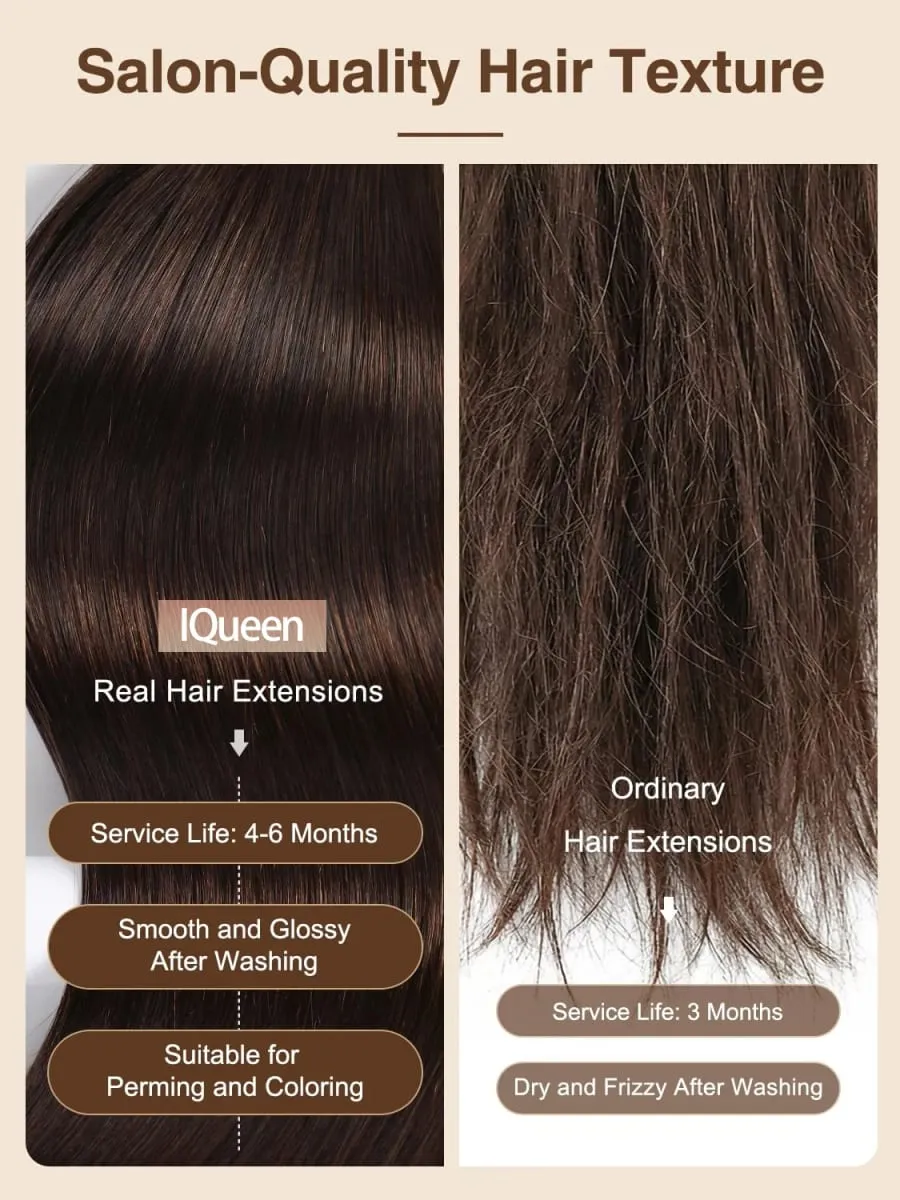4/27 Straight Tape In Hair Extensions Highlight Invisible Tape In Human Hair Extensions For Salon High Quality 100% Human Hair