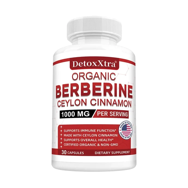 Berberine with Ceylon Cinnamon - Boosts Immunity Promotes Digestive Health Improves Bodily Functions Increases Energy Levels — image 8