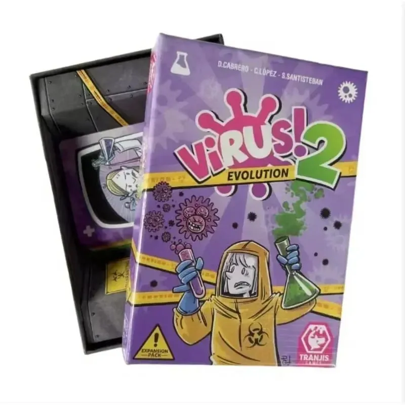 2026 Family Strategy Card Game Set Virus Series 1&2 & Halloween Adult Party Board Game Youth Group Interactive Entertainment — image 8