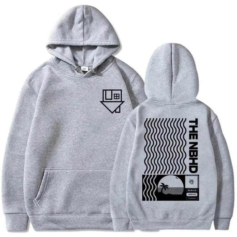 Album Wiped Out Printing Hoodies NBHD The Neighbourhood Band Sweatshirts LongSleeve Hooded Pullovers environmental protection — image 25