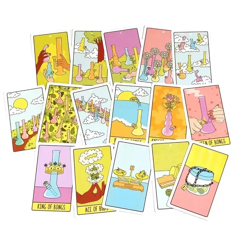 Tarot Oracle Card Leisure Fortune Divination 78 Deck Chess Card Game Party Entertainment Pocket Size Travel Version For Friends — image 2