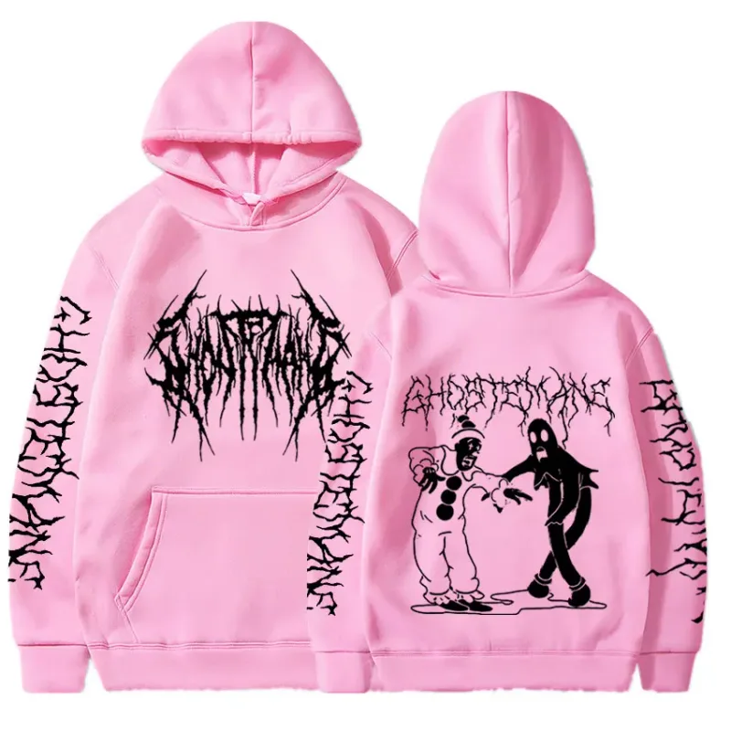 Ghostemane Double Sided Print Hoodie Men's Fashion Hip Hop Metal Rock Hoodies Gothic Oversized Sweatshirt Tracksuit Streetwear — image 19