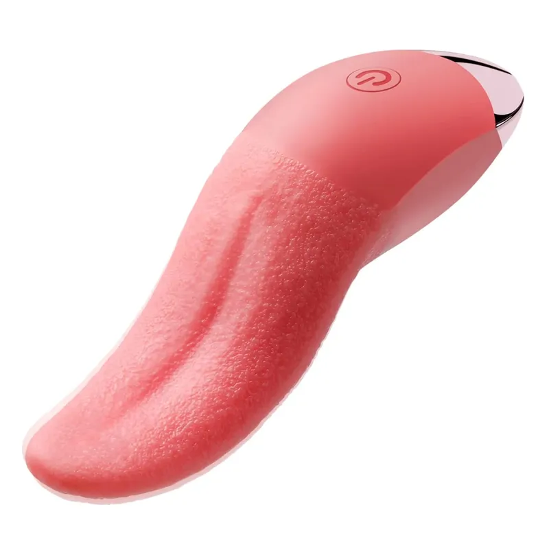 Clitoral Nipple Licking Vibrator Vaginal Anal Orgasm Stimulator na may 10 Vibration Mode Mga Pang-adultong Sex Toys para sa Mag-asawang Pleasure Game