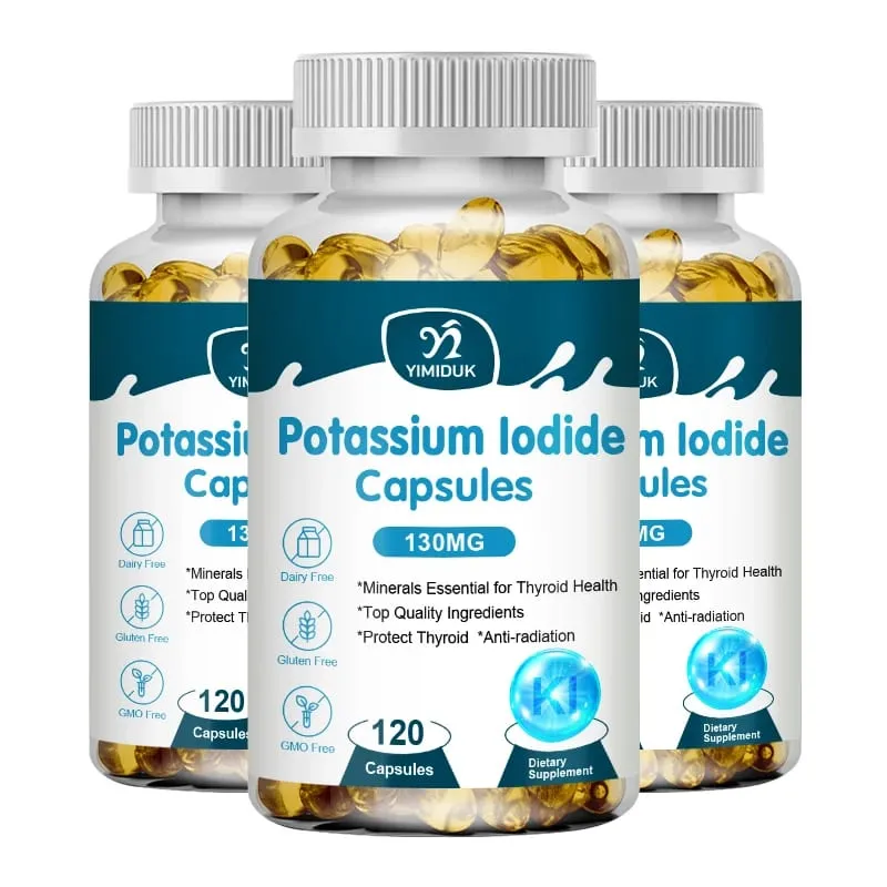 Kálium-jodid kapszula KI (stabil jód) 130 mcg naponta - Pajzsmirigy-támogató kiegészítő — image 8