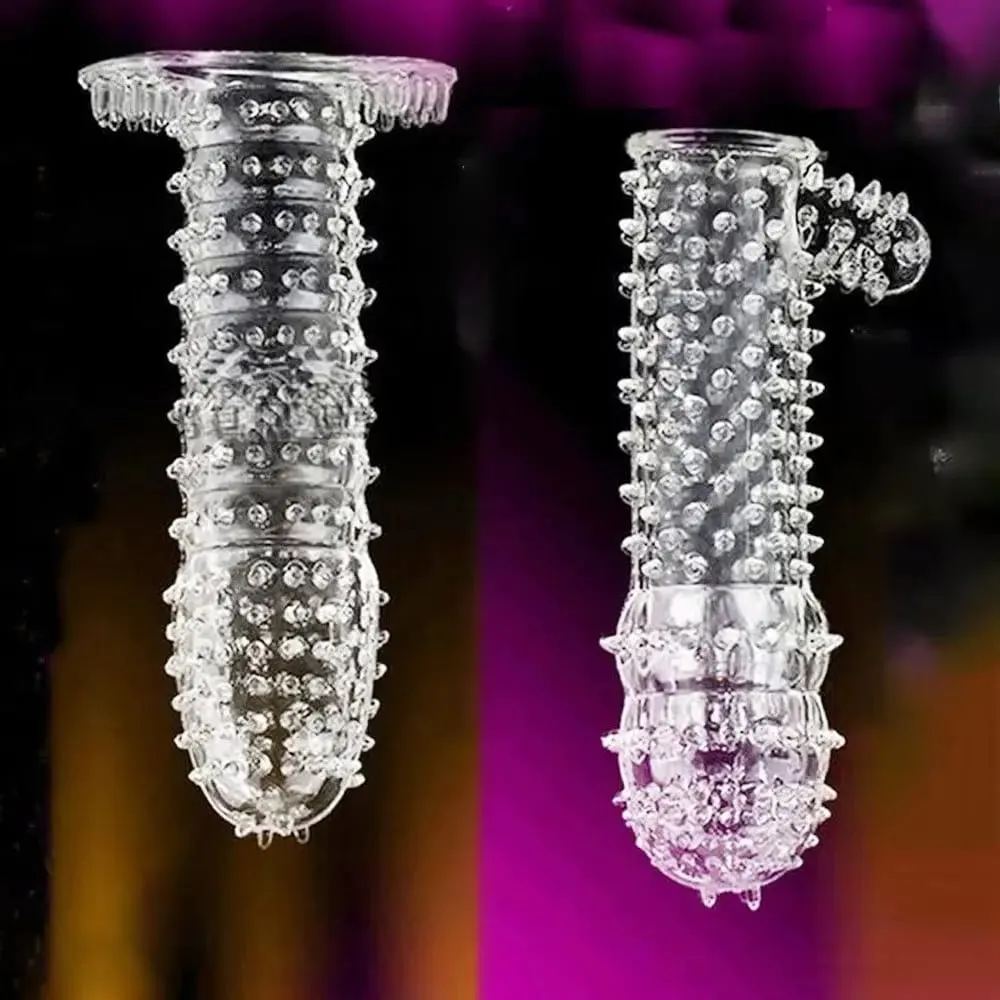 5types Textured Penis Sleeves for enhanced sensations during penetrative sex ridged bobbled amp up stimulation sex toy for man — image 4