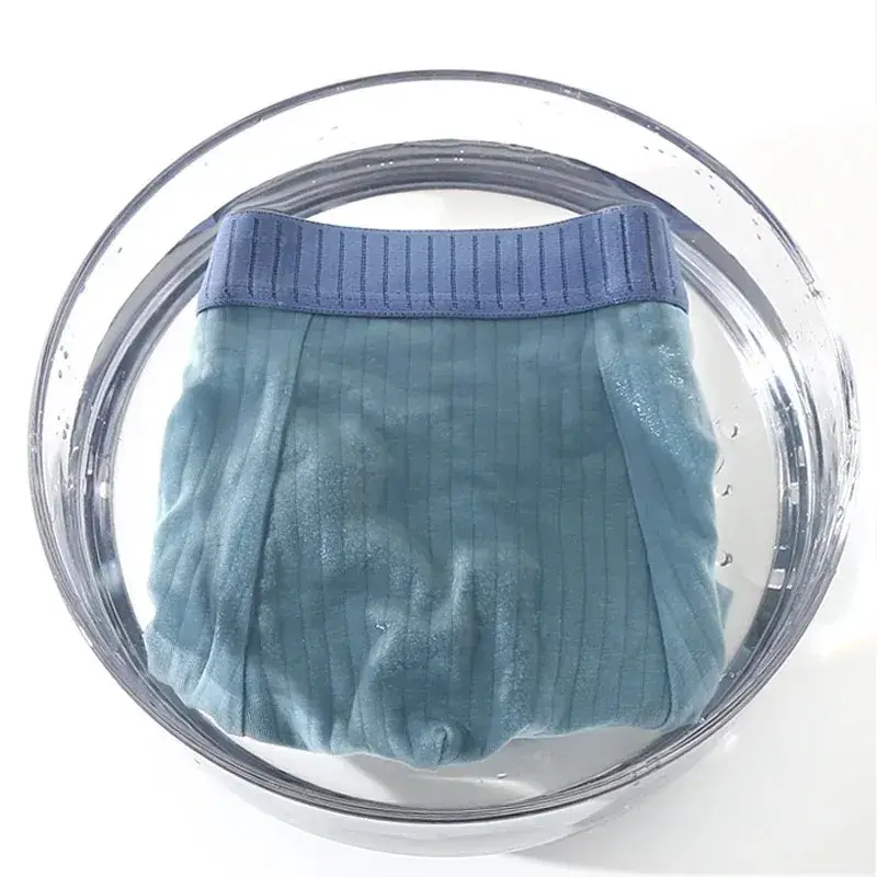 1/4 pçs roupa interior masculina de algodão puro quatro cantos shorts todo algodão antibacteriano virilha adolescente menino roupa interior ângulo plano
