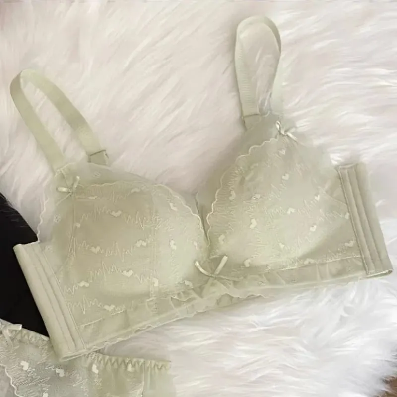 Pure Desire Breeze Push Up Bra Wireless for Small Bust Anti Sagging Breathable Comfort Lift Support AB Cup Women S-XL MOYISU — image 1