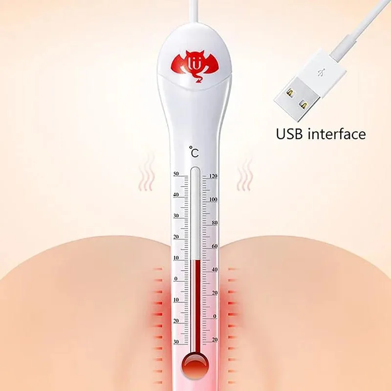 Smart Thermostat USB Heating Rod Mabilis Para sa Lalaki Masturbator Cup Sex Dolls Anal Vagina Warmer Sex Toys Para sa Mga Lalaking Pang-adultong Sex Toys — image 3