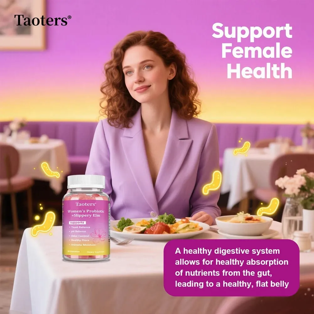 Women's Probiotics for Women Gummies Supports Women's Health - Ph Balance Healthy Odor Supports Gut Immune Health-60 Gummies — image 6